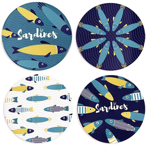 Signes Grimalt pogrinjki Salvamantel Fish 4U Modra Slike