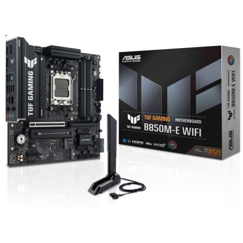 Asus TUF GAMING B850M-E WiFi AM5 gaming ATX osnovna plo&scaron;ča Cene