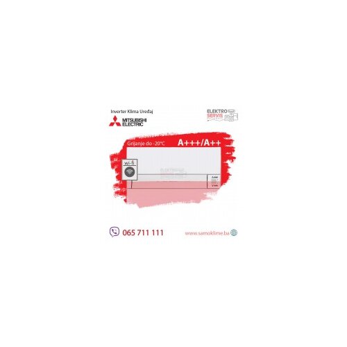  Inverter klima uređaj Mitsubishi Electric MSZ-AY35VGKP/MUZ-AY35VG -20C Cijene