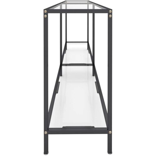 vidaXL konzolni stol prozirni 180 x 35 x 75,5 cm od kaljenog stakla Cijene