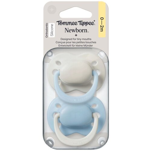 Tommee Tippee tolažilna duda - silikon , 0-2m, M, 2/1 Cene