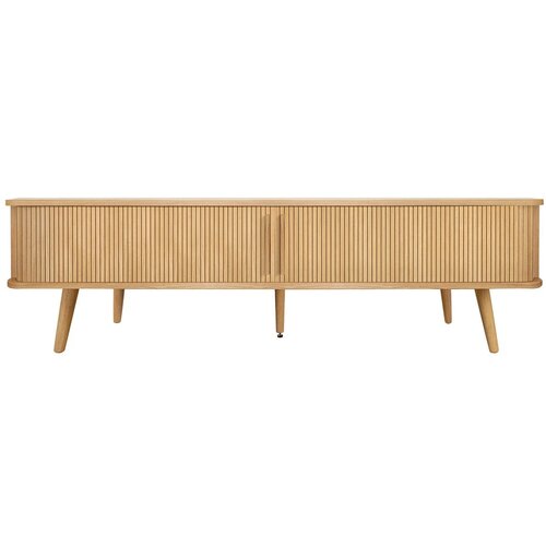 Woodman TV omarica v hrastovem dekorju v naravni barvi 178x50x40 cm Rove – Cene