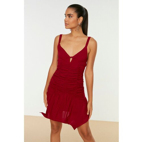 Trendyol Claret Red Dress Slike