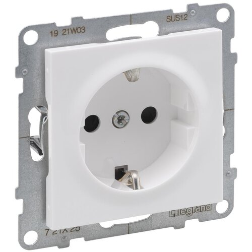 Legrand kućna SCHUKO utičnica 250V/16A SUNO bela Slike