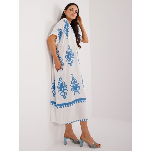 Italy Moda Dress-DHJ-SK-17951.03X-white-blue Slike