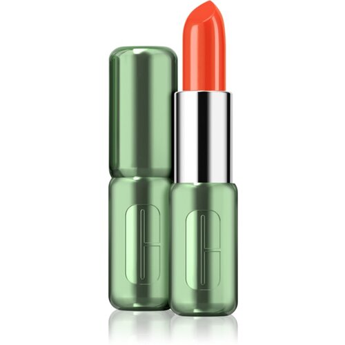 Clinique Pop™ Longwear Lipstick Shine bleščečo šminko odtenek Rev It Up Coral 3.9 g Cene