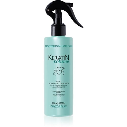 Phytorelax Laboratories keratin sprej za volumen za ravnu kosu 200 ml Slike