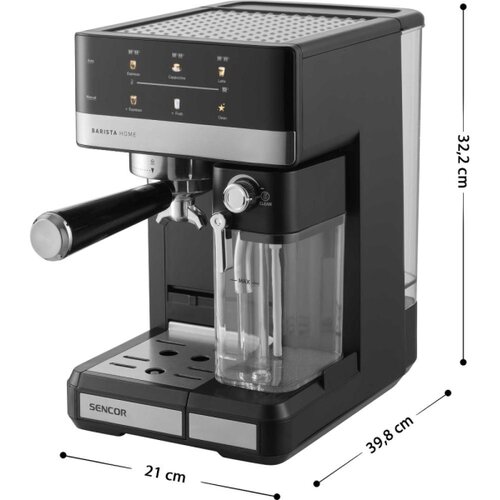 Sencor Espresso aparat SES 4060BK 1350W, (5000531701) Slike