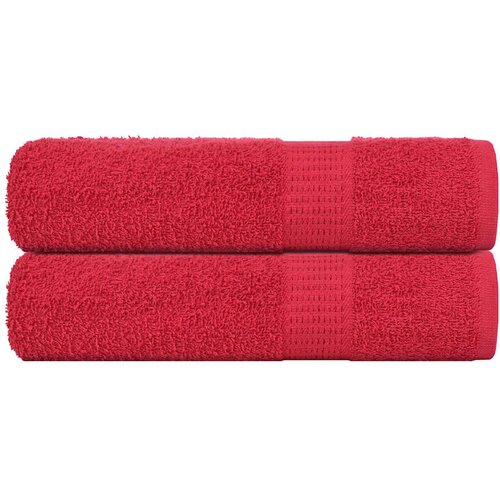 vidaXL Ručnici za tu&scaron;iranje FROGN 2 kom. Crveni 70x140 cm 360 g/m&sup2; - Crvena 70 x 140 cm 2 Cijene