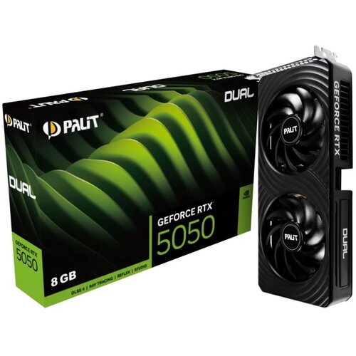 Palit VGA 5050 Dual 8GB 8GB GDDR6, 128-bit, 3x DP, 1x HDMI Cijene
