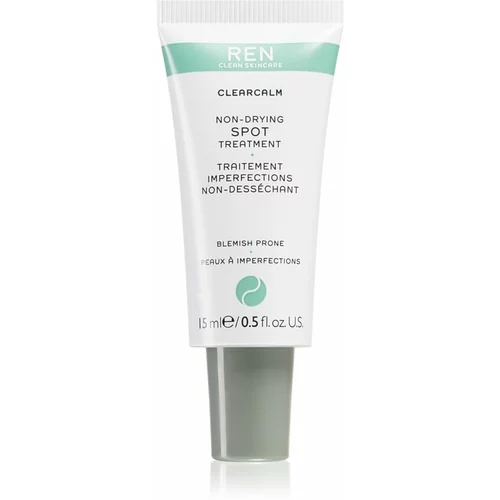 REN Clean Skincare clearcalm 3 Non-Drying Spot Treatment lokalna krema protiv akni 15 ml za žene