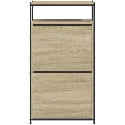  za cipele boja hrasta 60x34x112 cm konstruirano drvo Slike