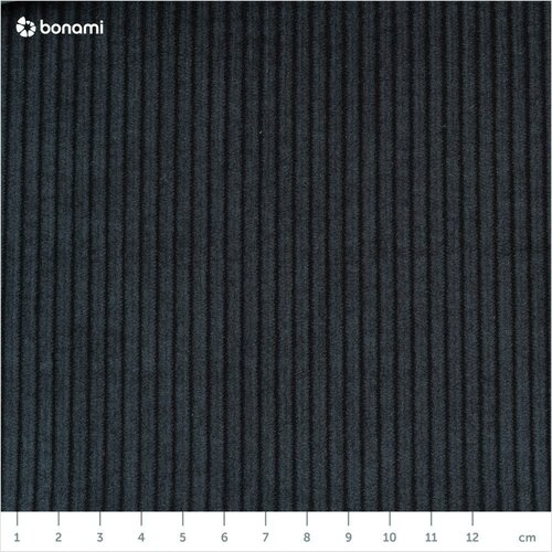 Karup Design Črna/antracitno siva raztegljiva sedežna garnitura iz rebrastega žameta 244 cm Base &amp;ndash; Slike