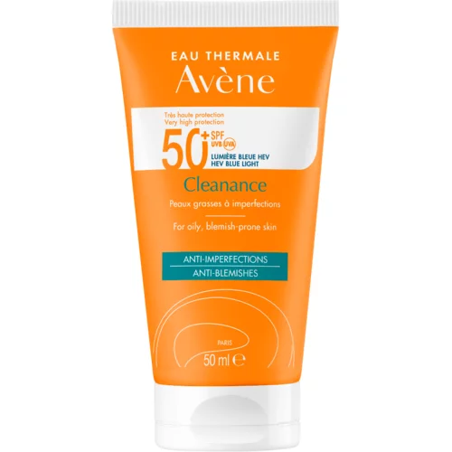 Avene Sun Cleanance ZF50+, ultra lahka krema za obraz