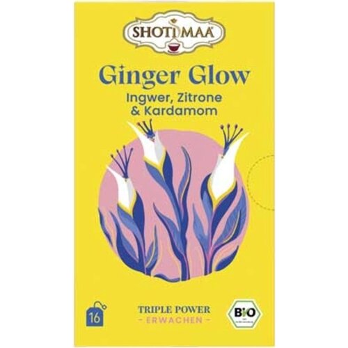 Shoti Maa Bio čaj "Ginger Glow" - đumbir, limun i kardamom - 16 vrećica čaja Cijene