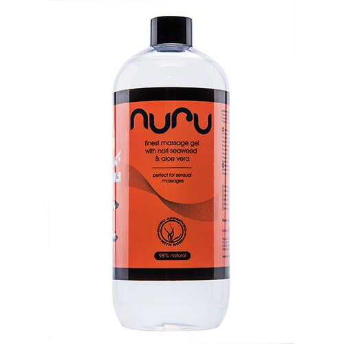 Nuru Massage Gel with Nori Seaweed &amp;amp; Aloe Vera 1000ml Slike