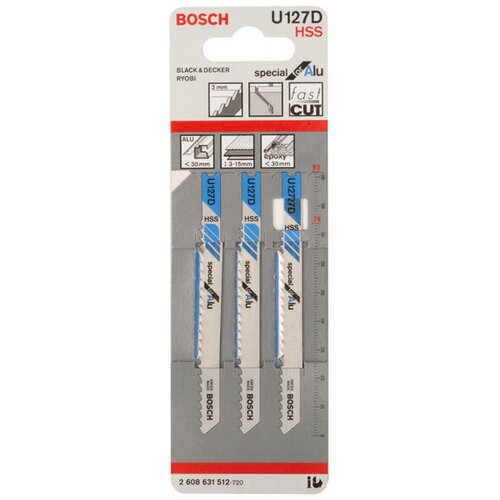 Bosch List ubodne testere U 127 D Special 2608631512 Slike