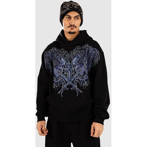 Affliction Toxic Wrath Pulover s kapuco black Slike