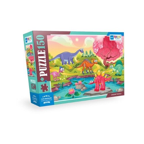  Puzzle 150 pcs cute dinosaurs bf321 ( 108/23210 ) Slike