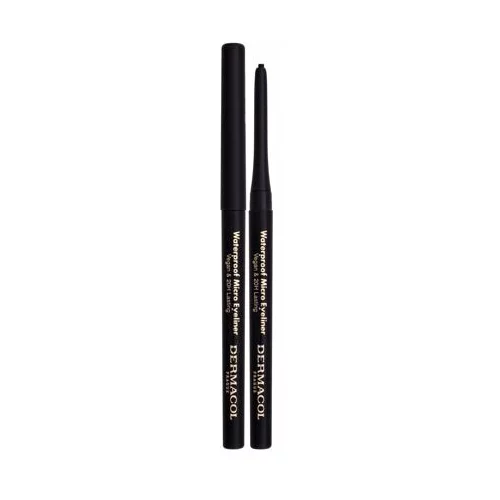 Dermacol Waterproof Micro Eyeliner vodoodporna svinčnik za oči 0,3 g odtenek 01
