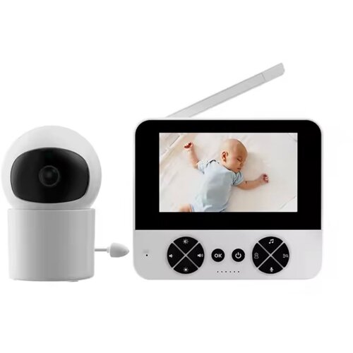  bebi monitor kamera 4.3'' hd ekran &ndash; ptz rotacija, noćni režim, termometar, melodije, 300m domet Cene