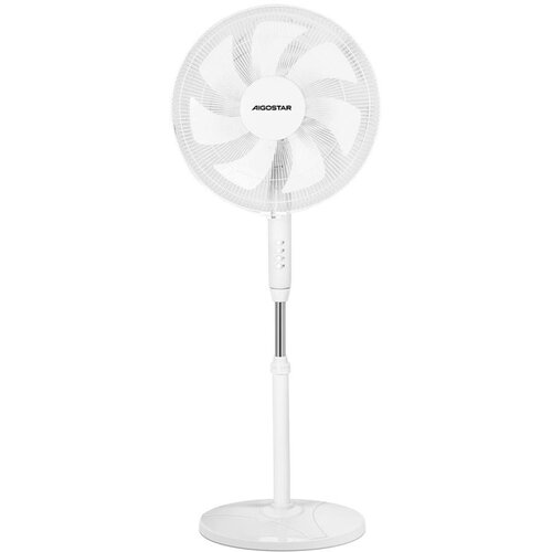Aigostar Podni ventilator 60W/230V, beli Cene