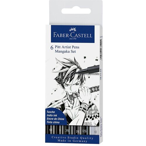 Faber-Castell pitt art set manga 1/6 167124 Cene