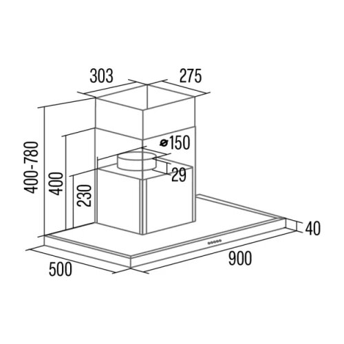 Cata aspirator S PRO 9000 BK Cene