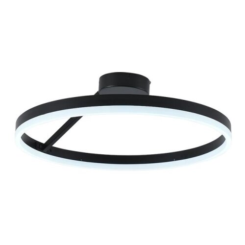  led prigu&amp;scaron;iva plafonska lampa povr&amp;scaron;inske montaže LED/40W/230V 3000-6500K crna + daljinski upravljač Slike
