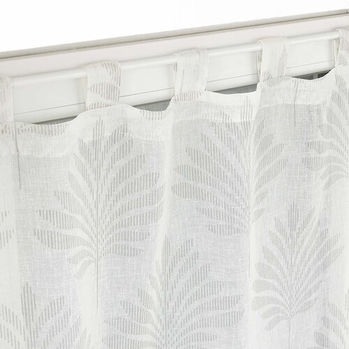 Douceur d int&amp;eacute;rieur Bele prosojne zavese v kompletu 2 ks 60x90 cm Levita &amp;ndash; Slike