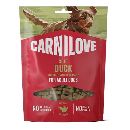 Carnilove Dog Soft mehki pribolj&scaron;ki, raca in rožmarin - 200 g Cene