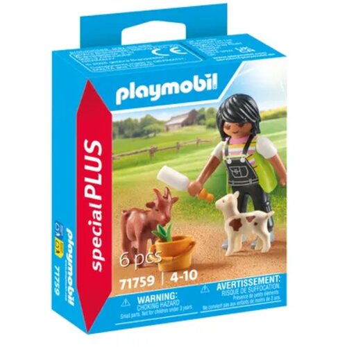 Playmobil 71759 - Special Plus - Frau mit Ziegen - 1 k. Slike