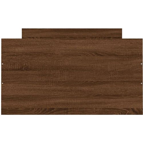  Kreveta s uzglavljem i podnožjem boja hrasta 100 x 200 cm Slike