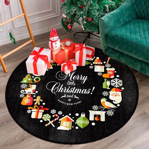 Conceptum Hypnose Tepih Woobtny0311, 120 x 120cm, &amp;Scaron;areni Slike