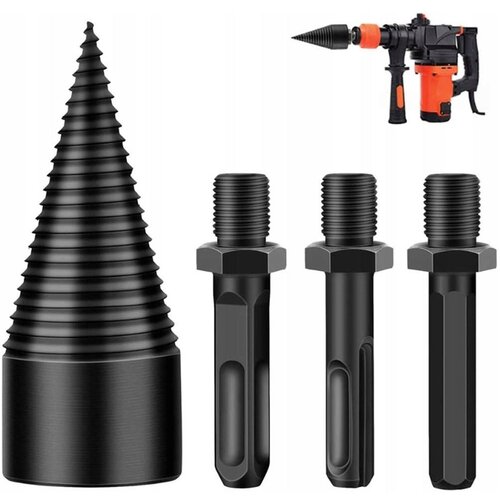 VERKGROUP HEX SDS plus sveder za cepljenje lesa – cepilni sveder + M10 adapterji WOODCRACKER, (20815310) Cene
