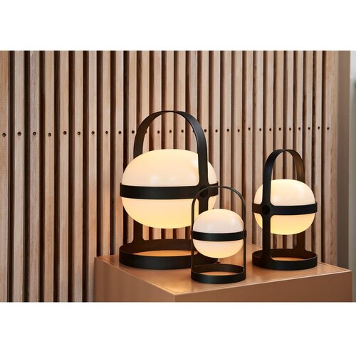Rosendahl LED prenosljiva zunanja svetilka s solarnim panelom in USB &amp;oslash; 24 cm Soft Spot &amp;ndash; Slike