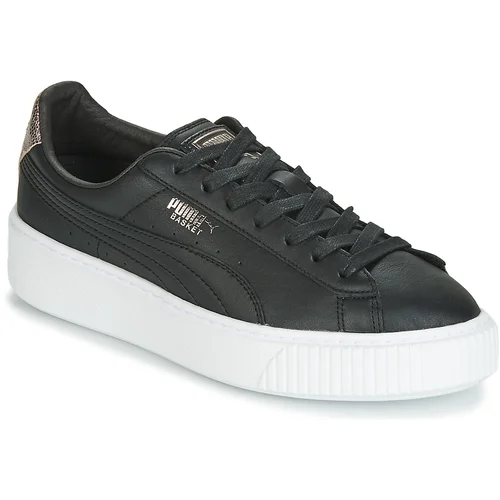 Puma WN SUEDE PLATFM OPULENT.BL Crna