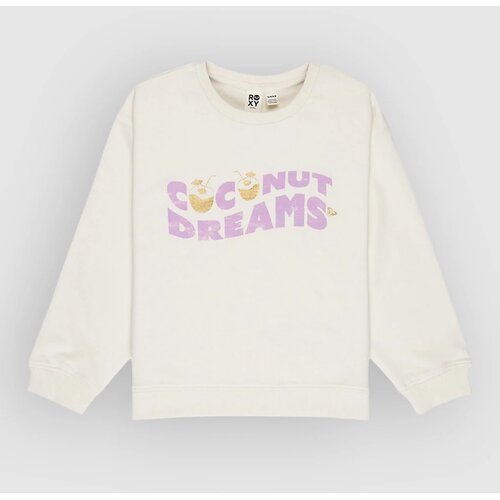 Roxy Morning Hike Terry Rg Kids Pulover coconut milk Cene