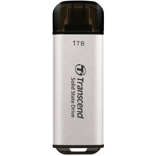 Transcend SSD ESD300S 1TB USB-C silver Slike
