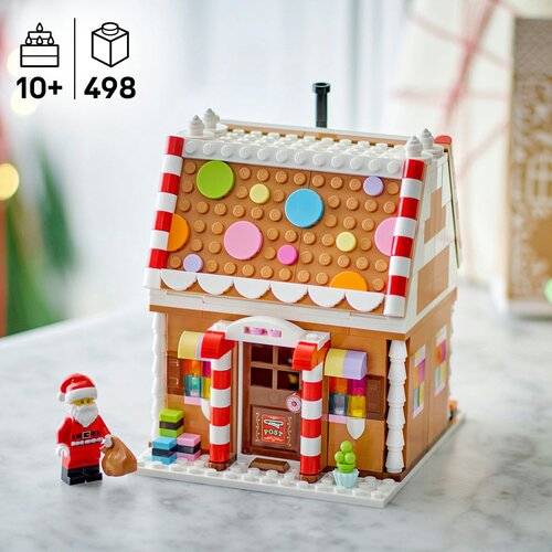 Lego LEGO&amp;reg; Iconic - Praznična hi&amp;scaron;ica iz medenjakov (40809) Slike