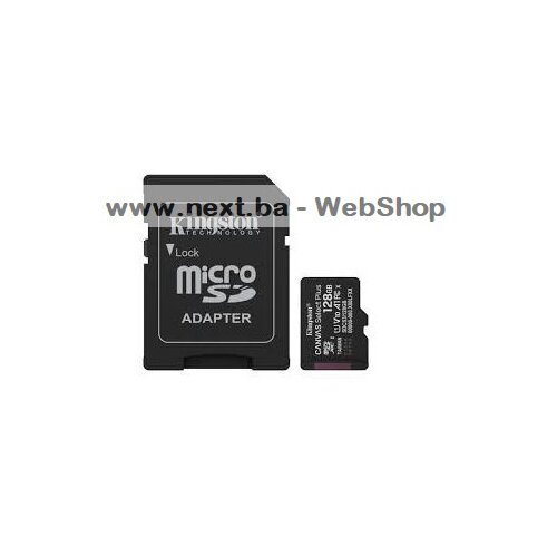 Sd MICRO 128GB Kingston Canvas Select Plus + Adapter C Cijene