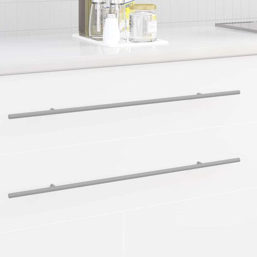 Drška za ormar 2 pcs Srebrno 1700mm Nehrđajući čelik Cijene