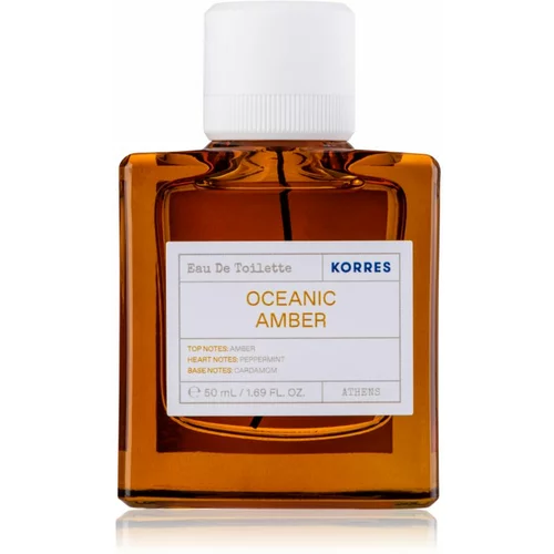 Korres Oceanic Amber toaletna voda za moške 50 ml