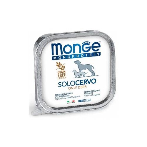 Monge pa&amp;scaron;teta za pse sa ukusom divljači 150gr Slike