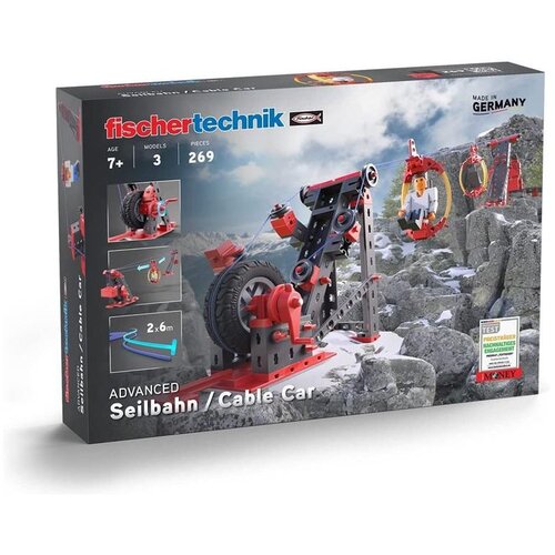 fischertechnik slagalica STEM, 269 dijelova, 7+, Žičara Cene