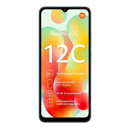 Xiaomi mobilni telefon redmi 12C 6GB/128GB grey Slike