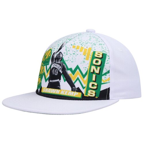 Mitchell And Ness Shawn Kemp Seattle Supersonics HWC 90&amp;#039;s Playa Deadstock kapa Slike