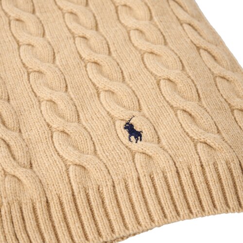 Polo Ralph Lauren &amp;Scaron;ali &amp;amp; Rute SWEATER-SCARF Bež Slike