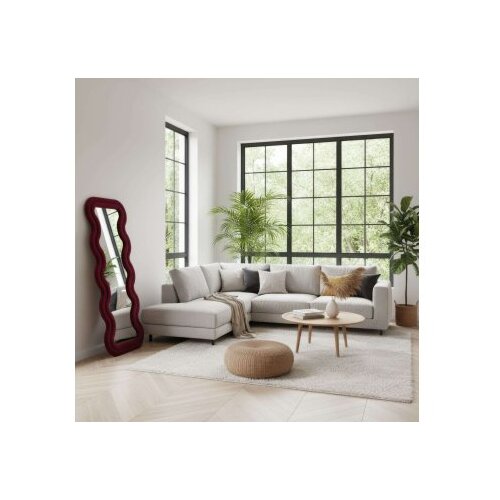 Hanah home Podno ogledalo Mundo, 65 cm x 170 cm, Bordo Cijene