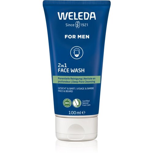 Weleda For Men 2v1 gel za čišćenje za lice i bradu 100 ml Cijene